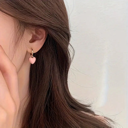 Earrings With Warm Shine | Together Against Breast Cancer