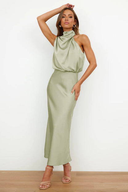 Seraphina™ Satin Midi Dress