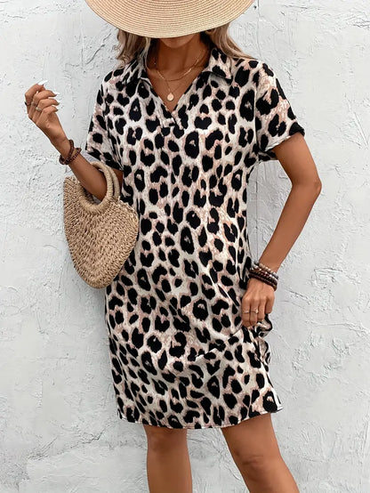 Sidney™ - Leopard Print Dress