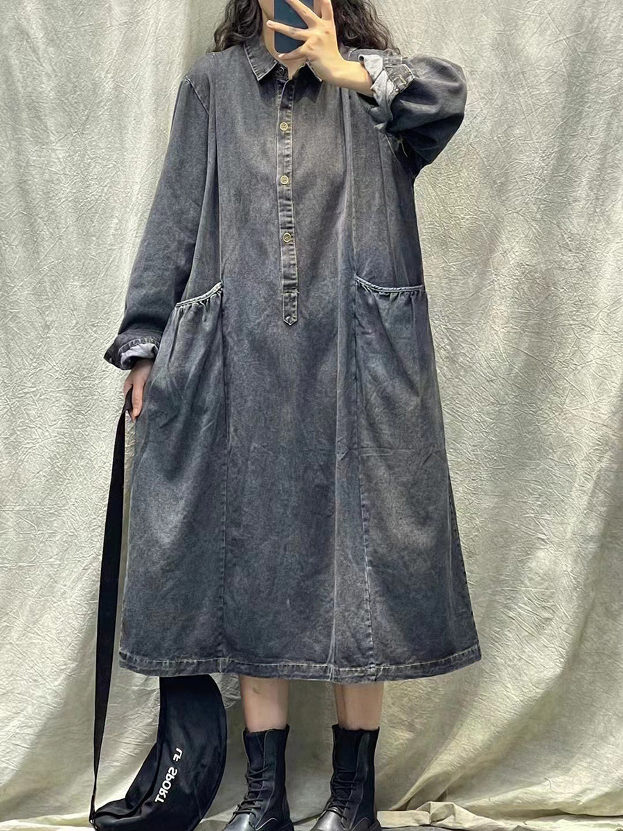 Marissa™ Denim Shirt Dress
