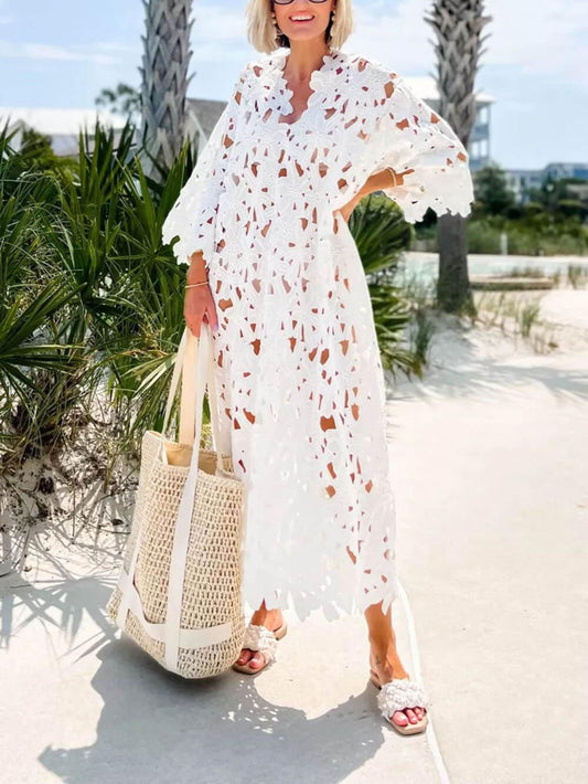 Kirra™ - Cover Lace Beach Maxi Dress