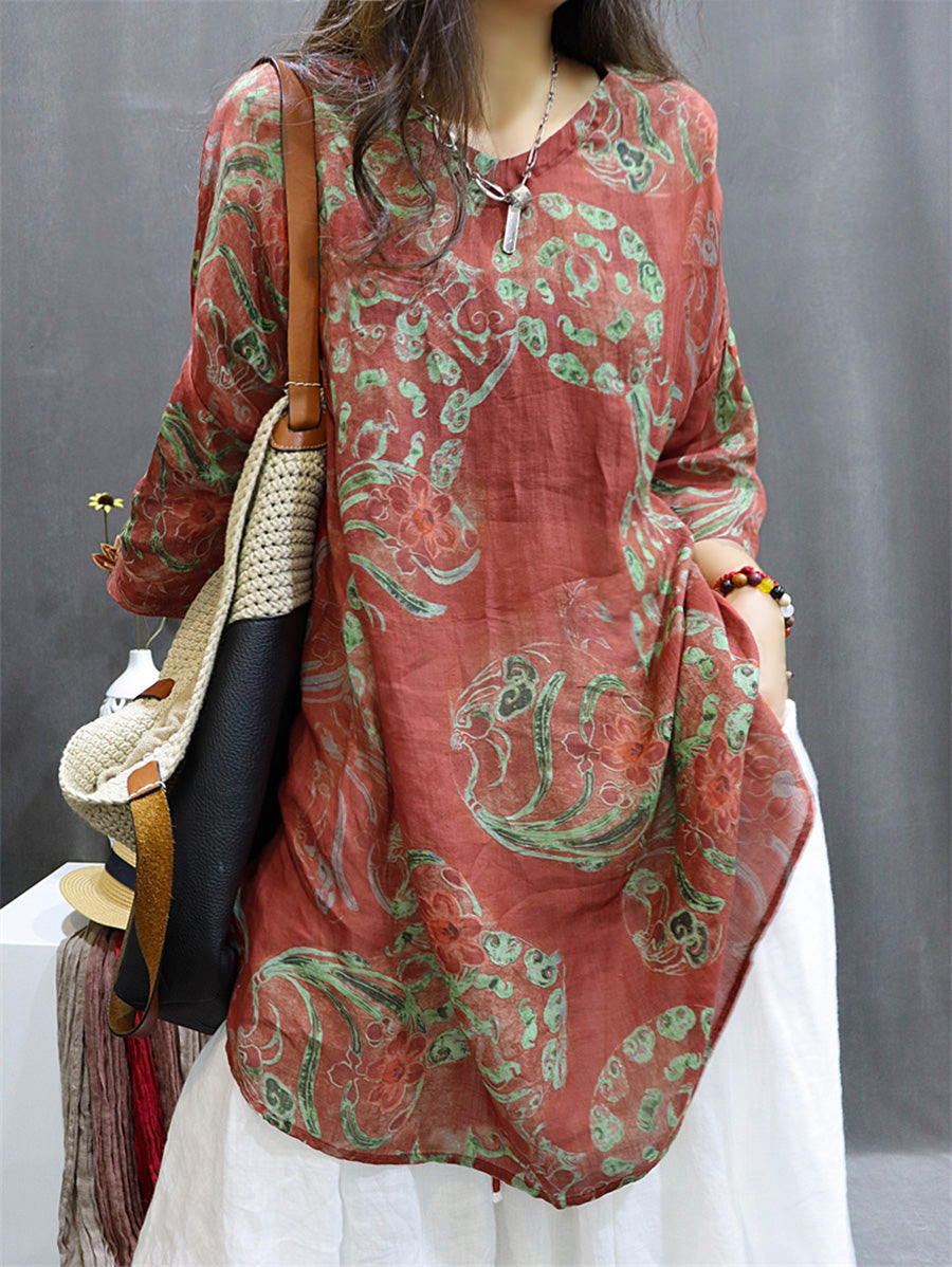 Clarissa™ Vintage Floral Blouse