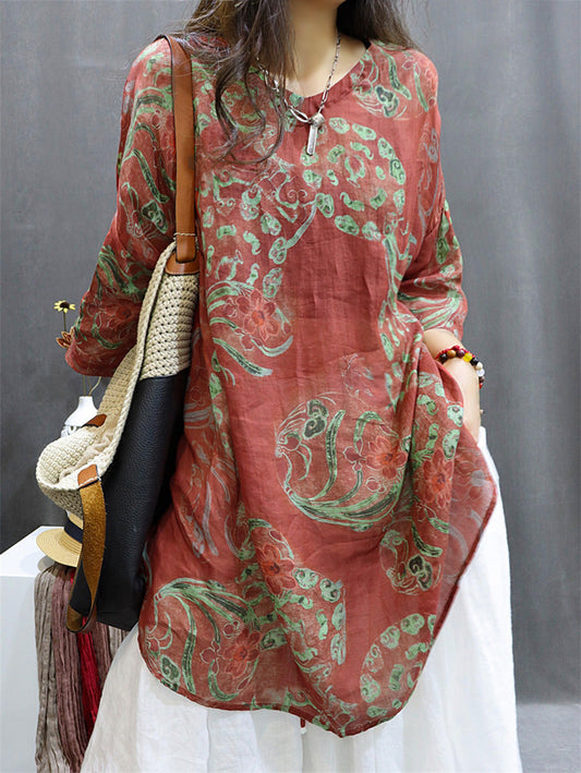 Clarissa™ Vintage Floral Blouse