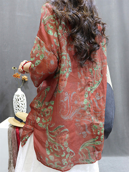 Clarissa™ Vintage Floral Blouse