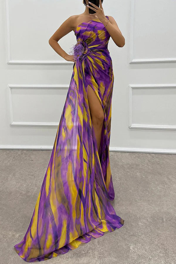 Alessira™ – Elegant Split Dress