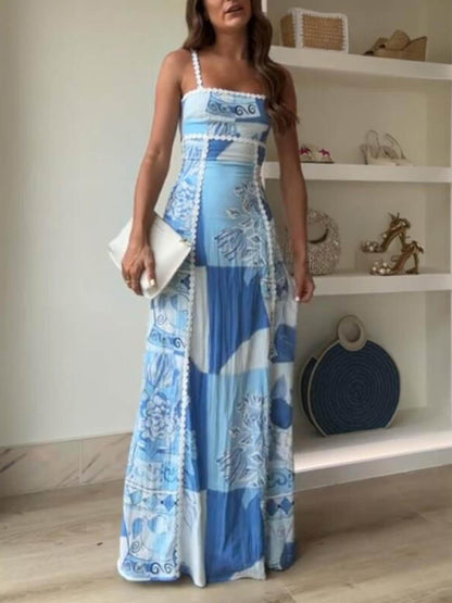 Tahlia™ - Spaghetti Strap Backless Maxi Dress