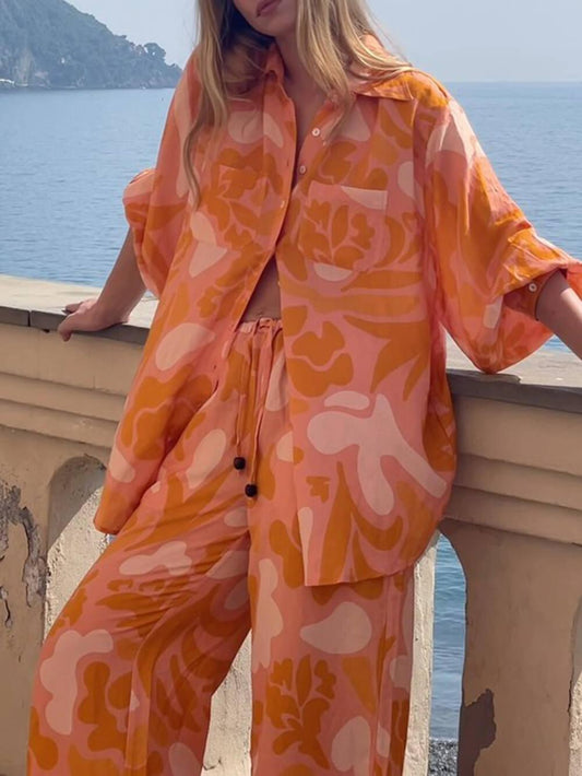 Kiah™ - Summer Print Two Piece Set