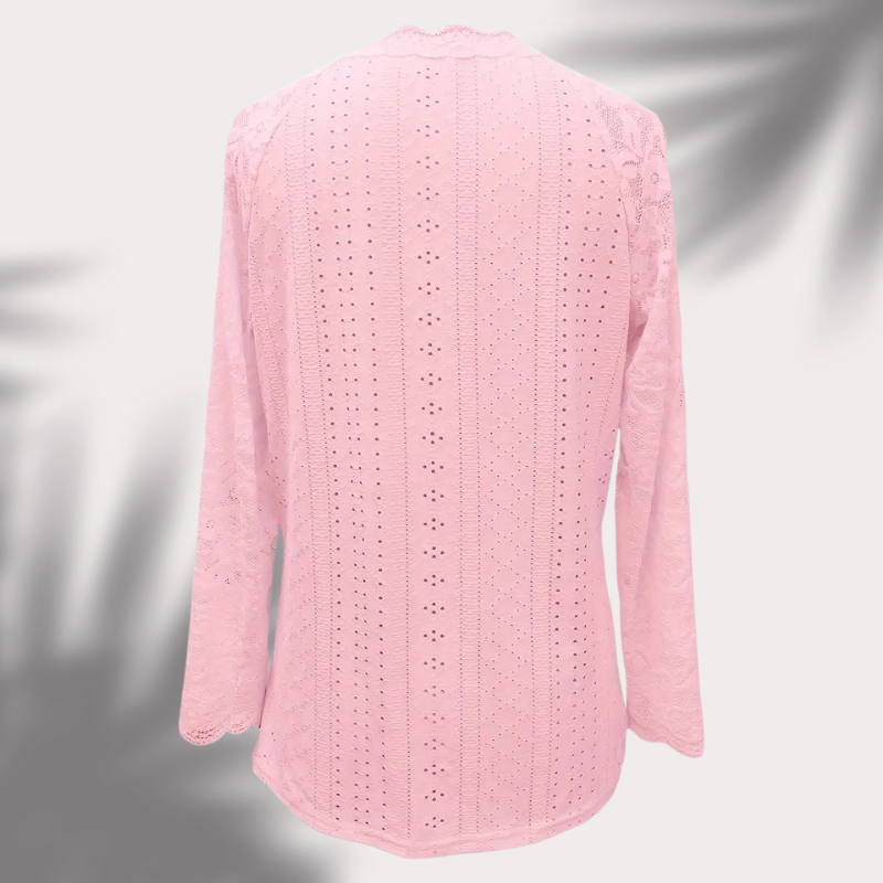 Comfortable long-sleeved top | Together against breast cancer
