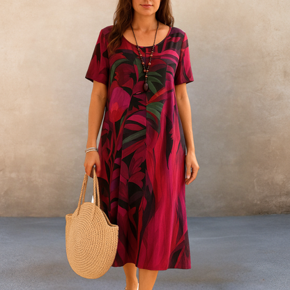 Annies™ – Comfortable Floral Dress for Women