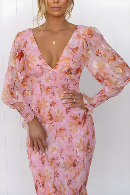 Lorena™ Floral Midi Dress