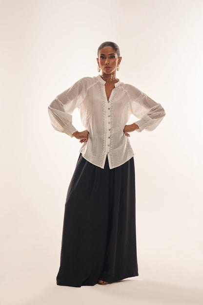 Rhiane™ - Royal Embroidered Shirt