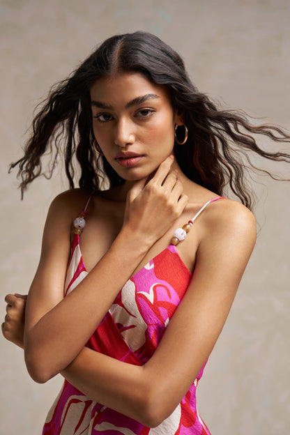 Silva™ - Printed Spaghetti Top