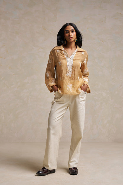 Maddie™ - Lace Embroidered Blouse