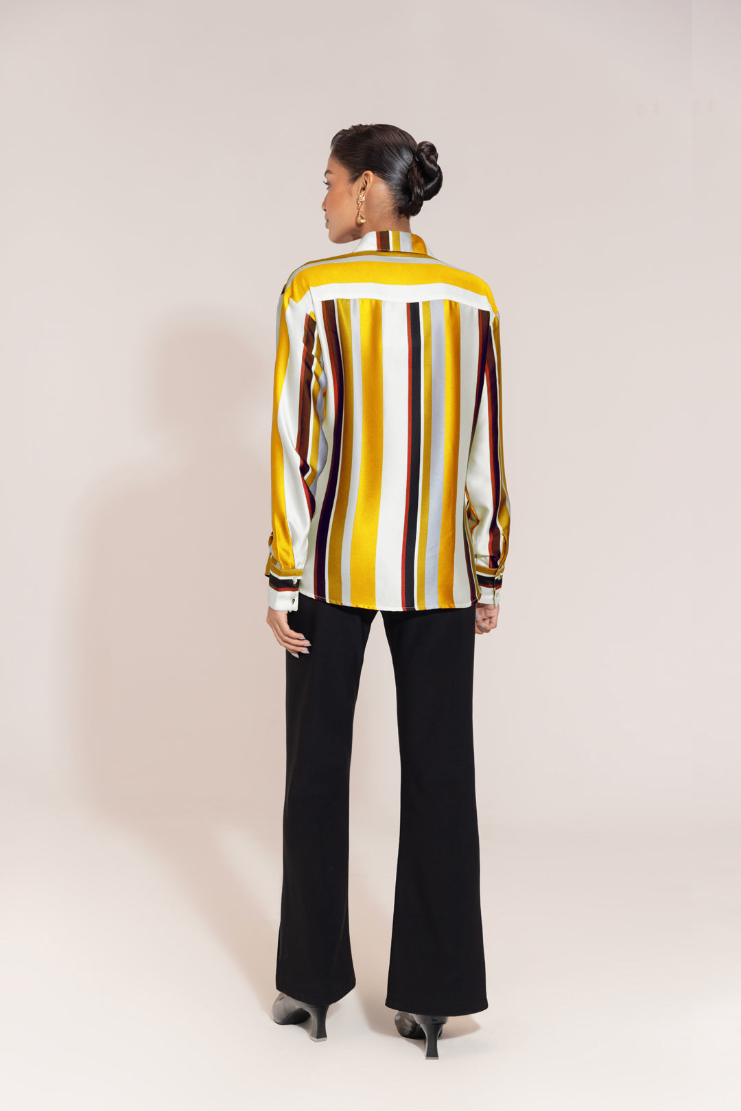 Millisa™ - Asymmetrical Satin Shirt