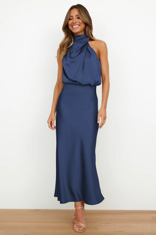 Seraphina™ Satin Midi Dress