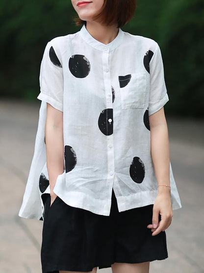 Serelina™ – Playful Dot Shirt