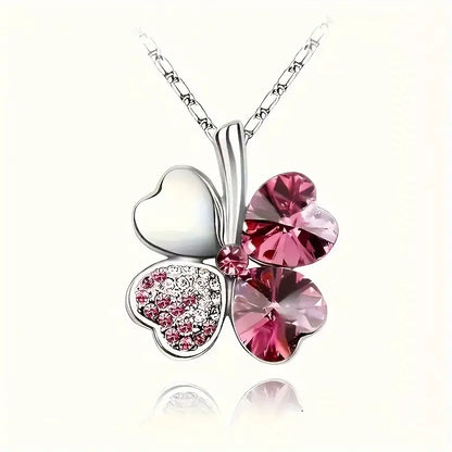 Four-Leaf Clover Necklace | Together Against Breast Cancer
