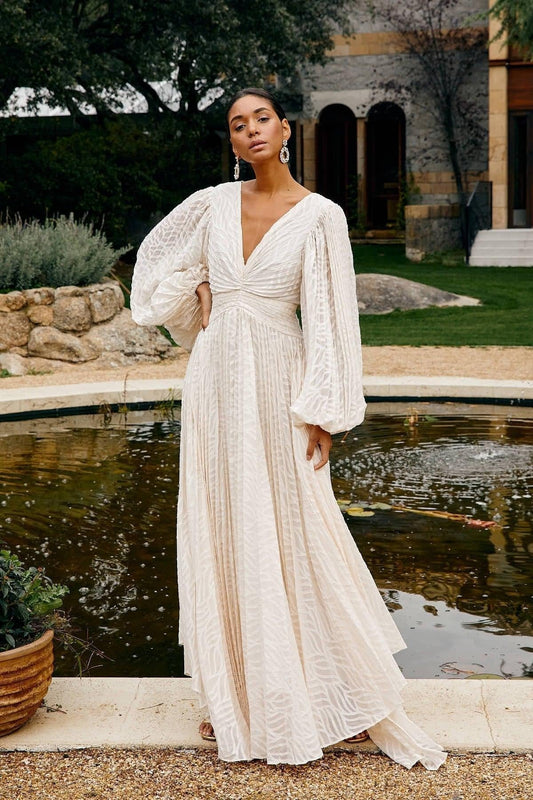 Serena™ Elegant Long Sleeve Dress