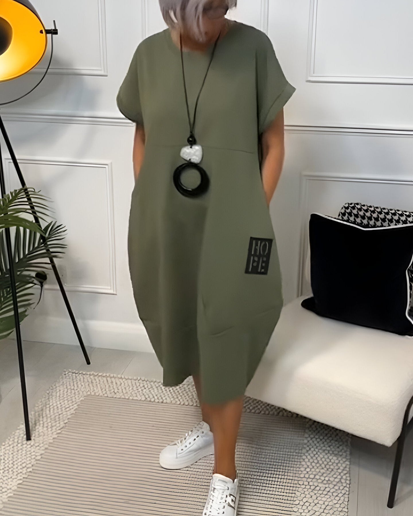 Sakura™ – Casual dress with pockets