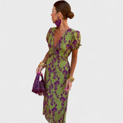 Lena™ – Floral Wrap Dress