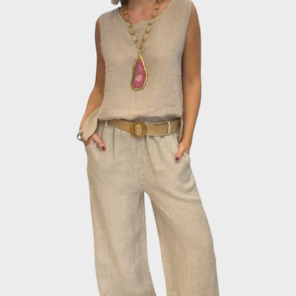 Vespera™ - Casual Summer Pants Top Set