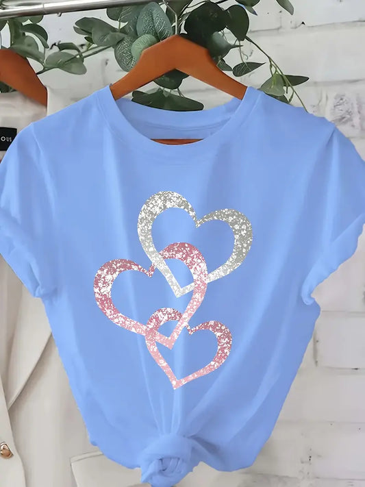 Sparkling Heart T-Shirt | Together against diabetes