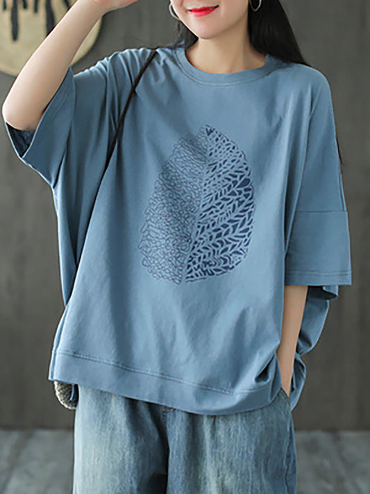 Ylva™ – Modern Leaf T-shirt