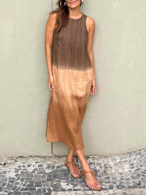 Kelsey™ Ombre Sleeveless Maxi Dress