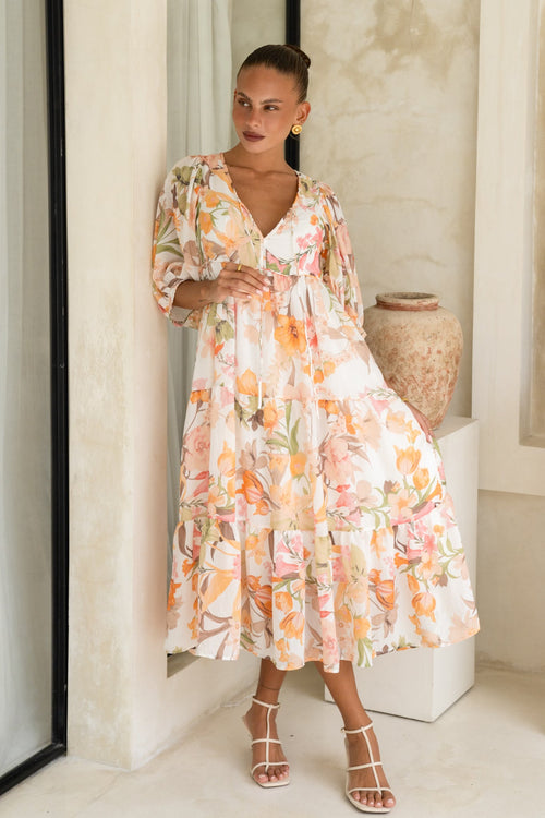 Lillian™ – Floral Maxi Dress