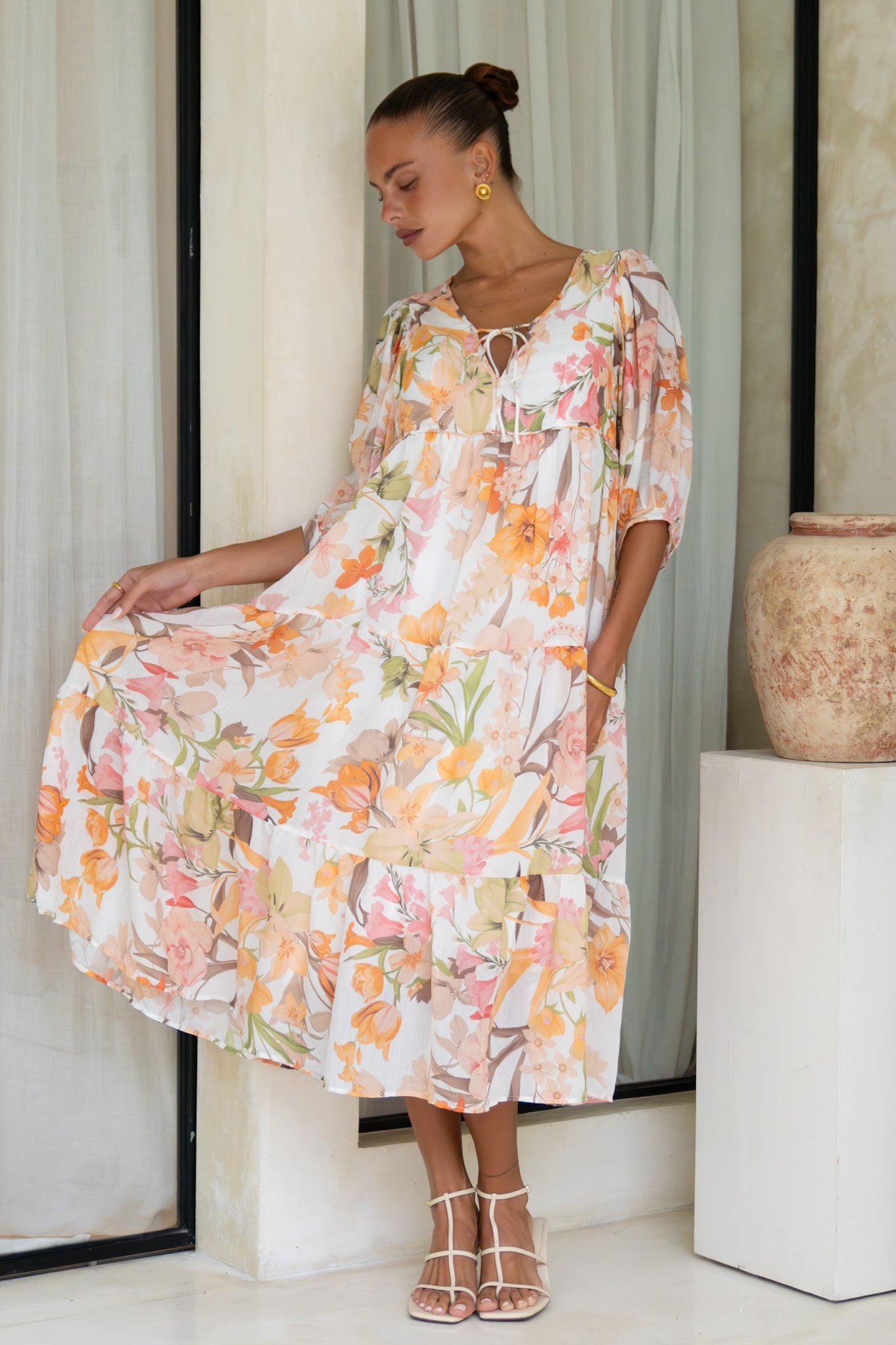 Lillian™ – Floral Maxi Dress