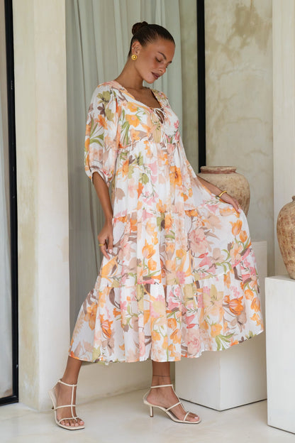 Lillian™ – Floral Maxi Dress