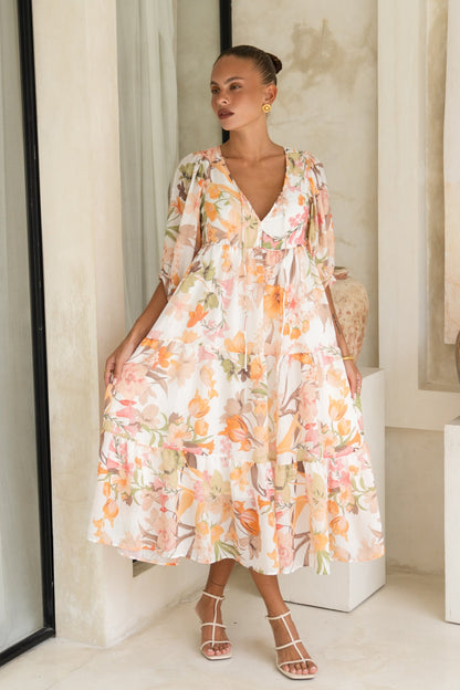 Lillian™ – Floral Maxi Dress