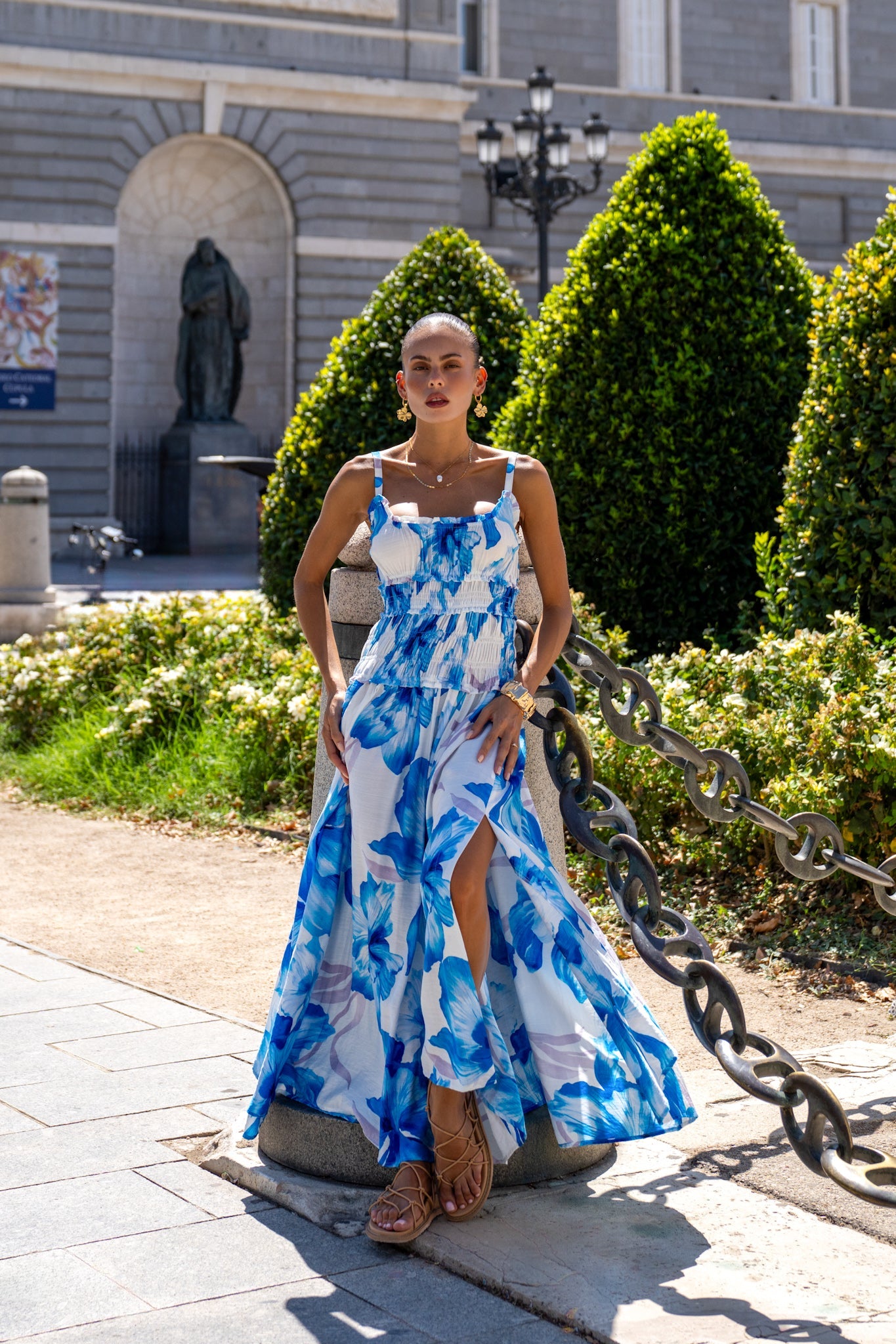 Aiselle™ – Floral Maxi Dress