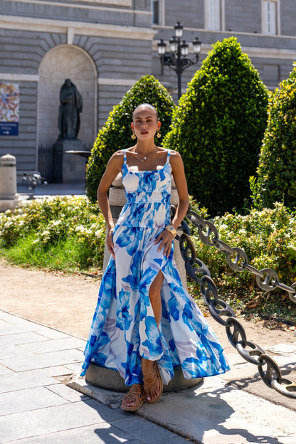 Aiselle™ – Floral Maxi Dress