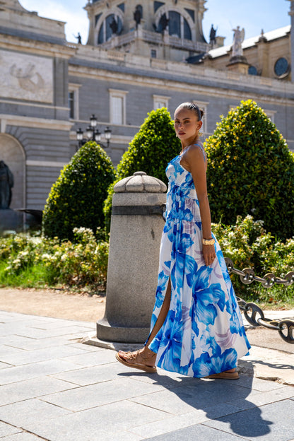 Aiselle™ – Floral Maxi Dress