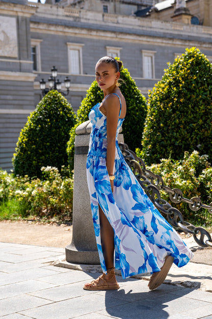 Aiselle™ – Floral Maxi Dress