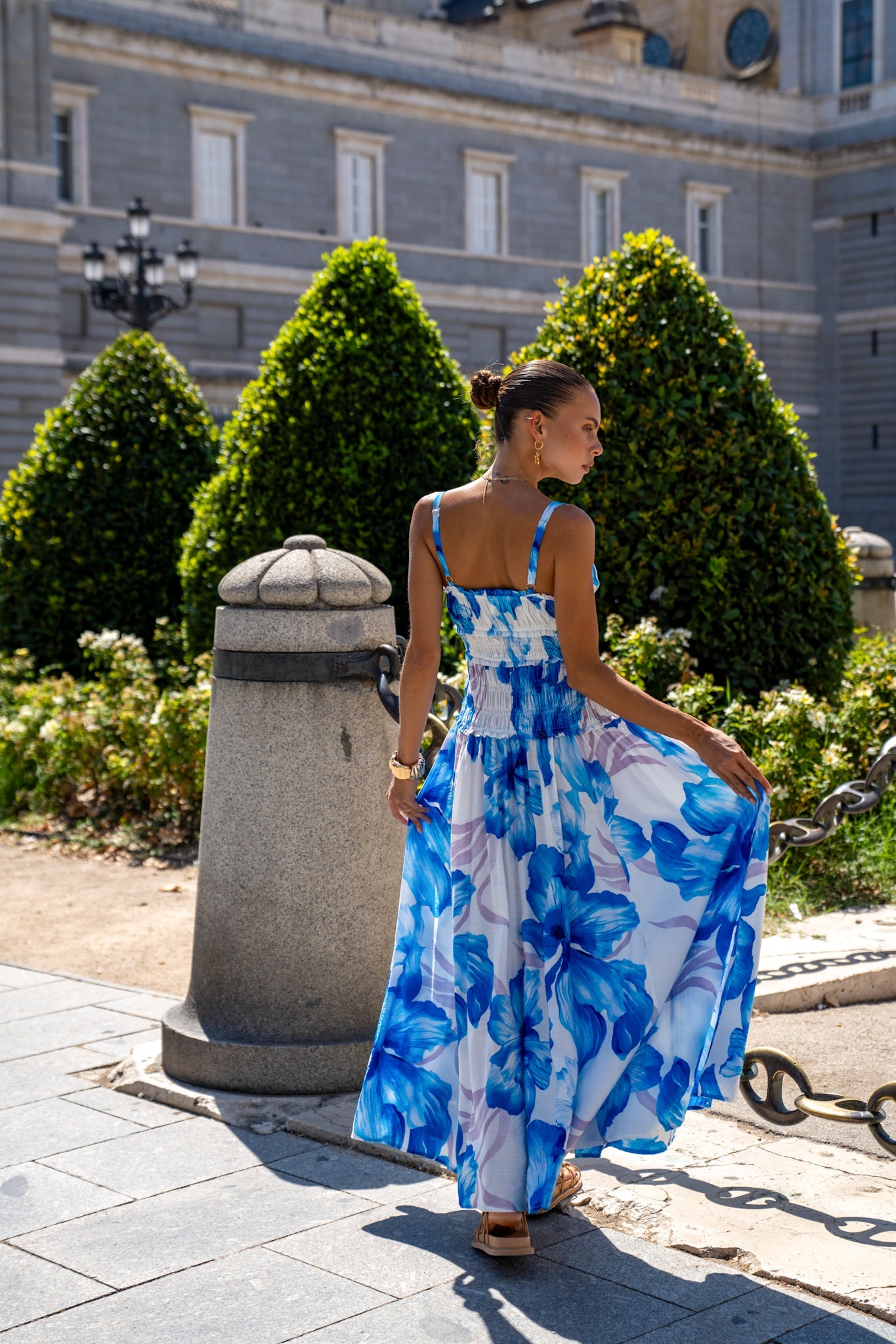 Aiselle™ – Floral Maxi Dress