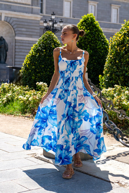 Aiselle™ – Floral Maxi Dress