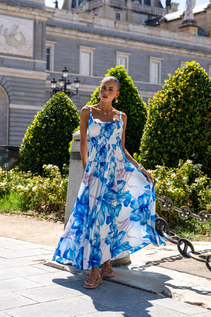 Aiselle™ – Floral Maxi Dress