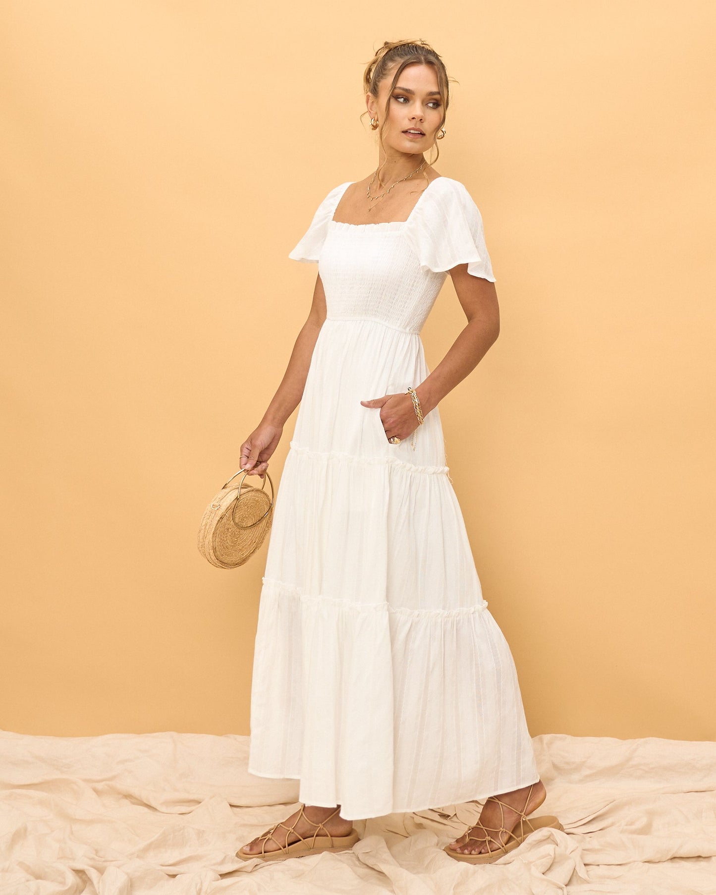 Klara™ – Tiered Maxi Dress