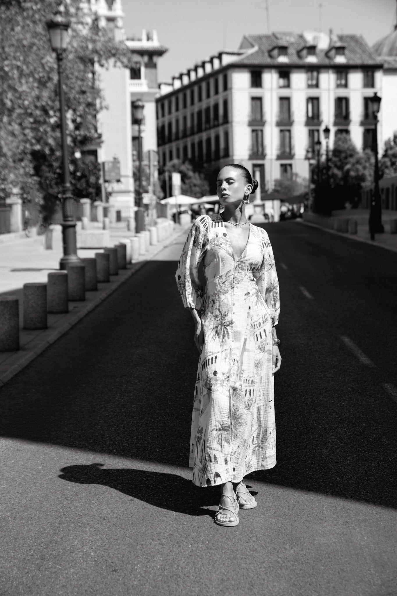 Maicey™ - Long Sleeve Summer Maxi Dress