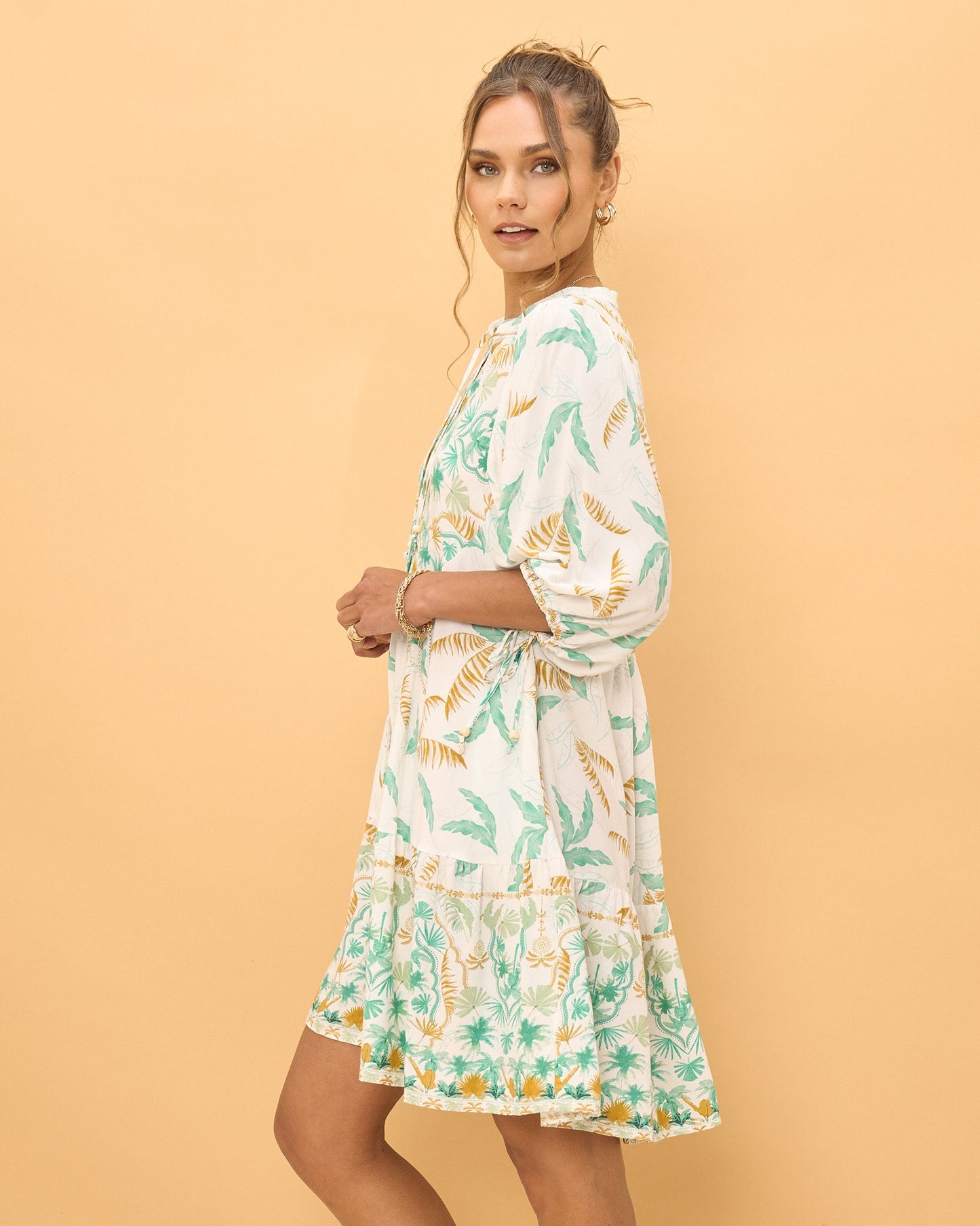 Wisteria™ – Tropical Mini Dress