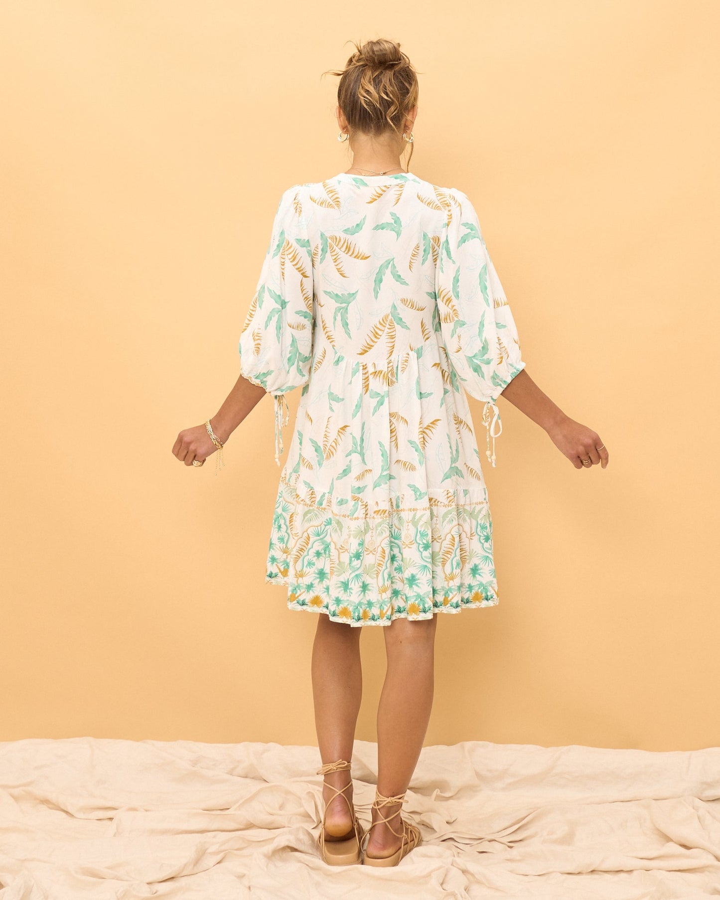 Wisteria™ – Tropical Mini Dress