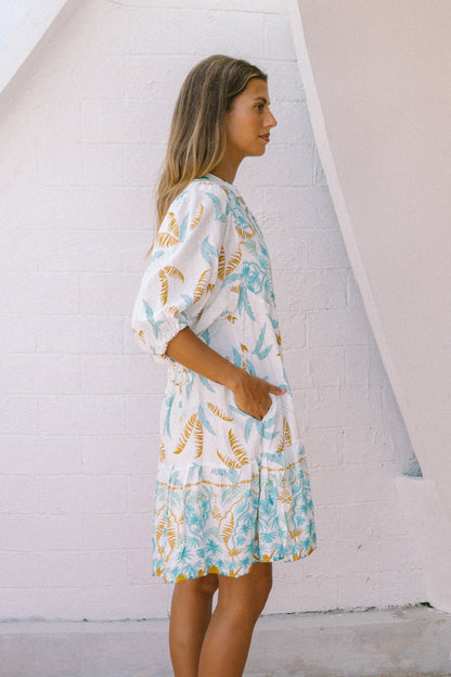 Wisteria™ – Tropical Mini Dress