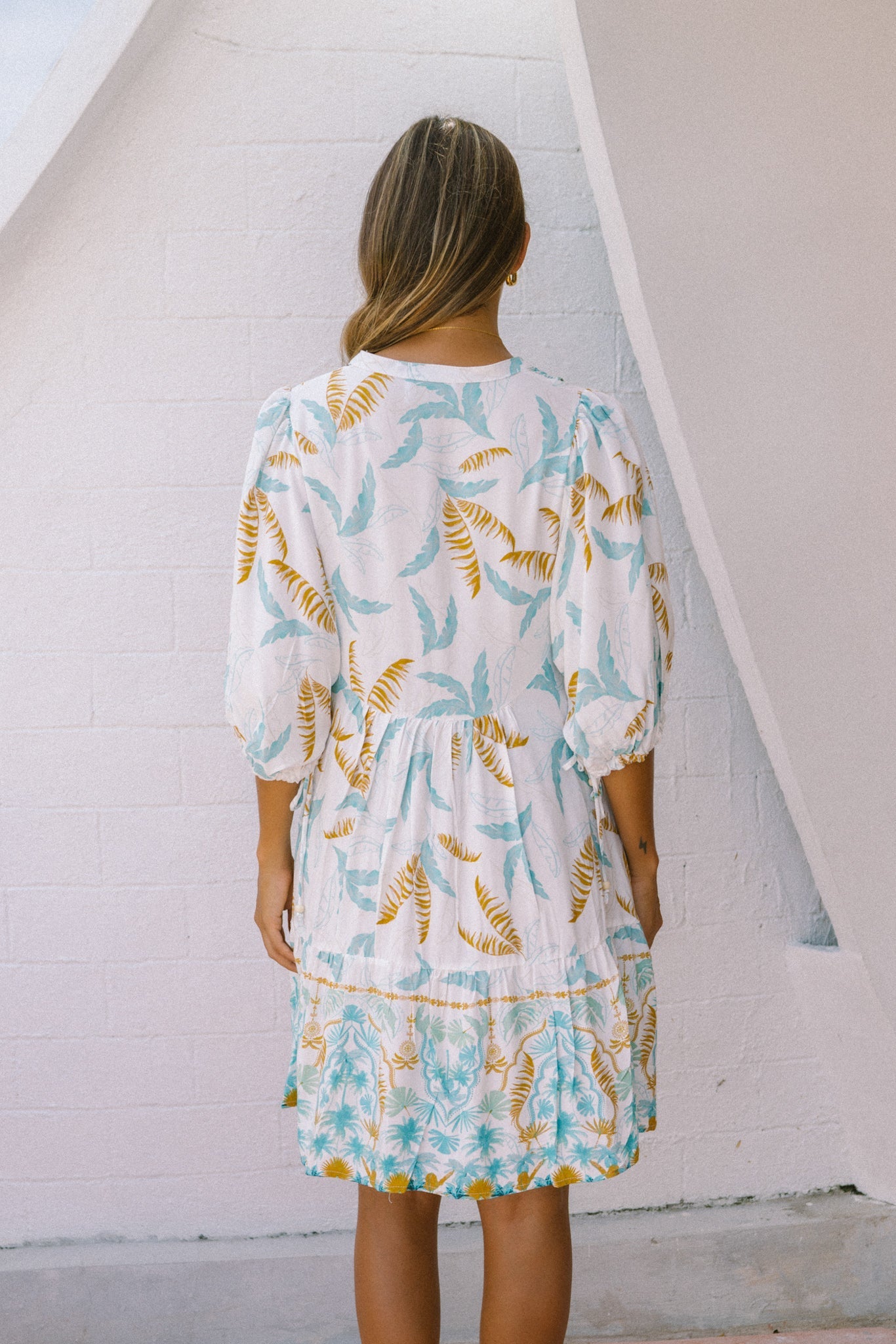 Wisteria™ – Tropical Mini Dress