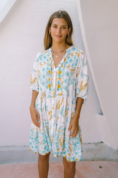 Wisteria™ – Tropical Mini Dress