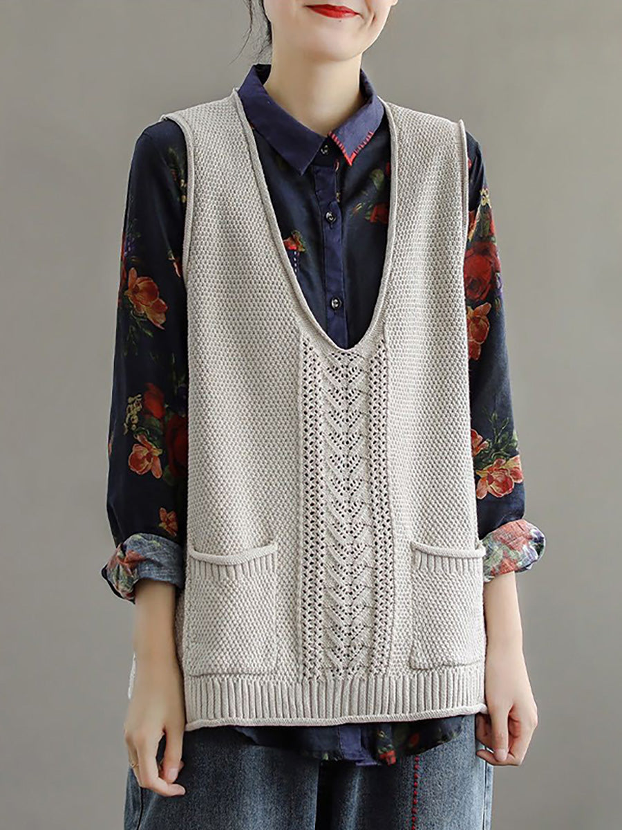 Maelle™ – Vintage Knit Vest