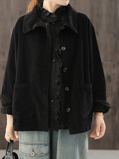 Elowen™ Corduroy Button Jacket