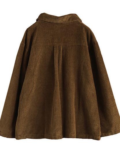 Elowen™ Corduroy Button Jacket