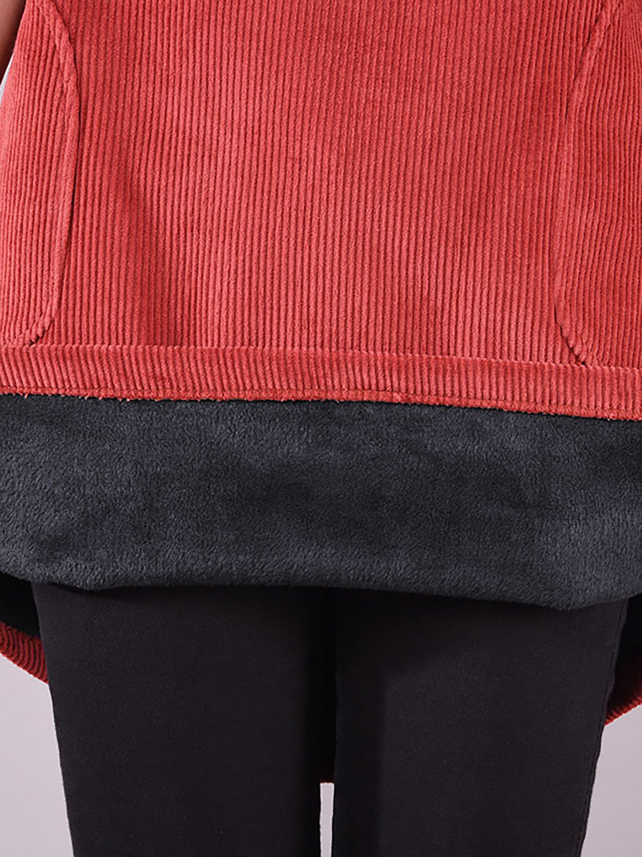 Elena™ Casual Corduroy Dress